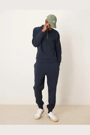 ASOS – Schmal zulaufende Jogginghose in mit Biesen, Kombiteil