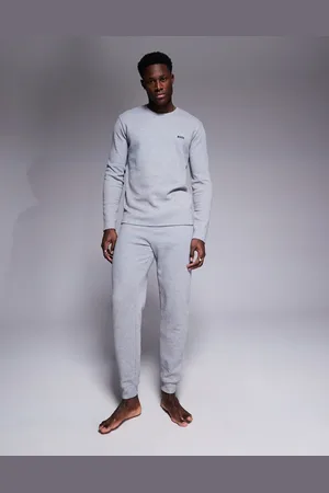 HUGO BOSS BOSS – Bodywear – Jogginghose in mit Waffelstruktur und Bündchen, Kombiteil