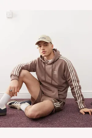 adidas – Adicolor Classics – Kapuzenpullover in mit 3-Streifen-Design