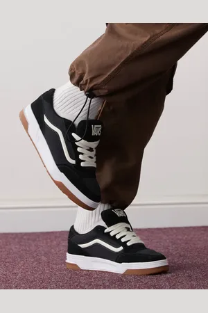 Vans – Hylane – Wildleder-Sneaker in zweifarbigem mit dicker Sohle