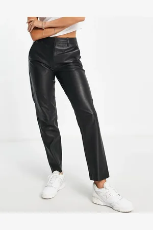 SELECTED Femme – Hose aus echtem Leder in