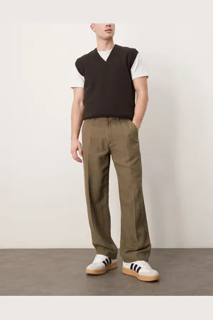 Abercrombie & Fitch – Sloane – Elegante Hose in mit weitem Bein