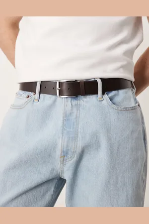 Calvin Klein – Klassischer Ledergürtel in