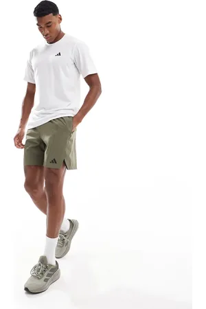 adidas Adidas Training – D4T – Shorts in Olivbraun