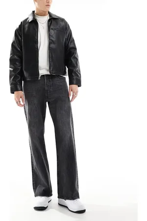 JACK & JONES – Toby – Schlagjeans in gewaschenem