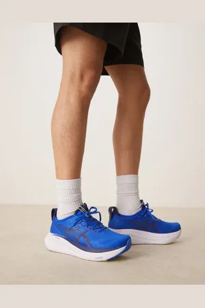 Asics – Gel-Nimbus 27 – Laufschuhe in Illusionsblau und Indigoblau