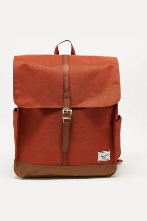 Herschel – City-Rucksack in Rostrot mit Laptopfach