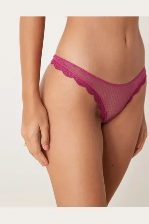 Free People – Midweek – Slip im Bikini-Design in Magenta, Kombiteil