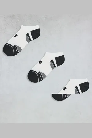 Under Armour – Performance Tech – 3er-Pack Knöchelsocken in und Grau