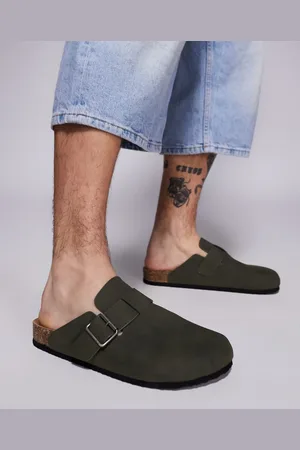 ASOS – Clog-Mules in Braun mit Korksohle