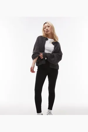 Topshop – Joni – Sehr eng geschnittene Skinny-Jeans in mit hohem Bund