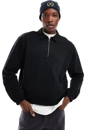 ASOS – Oversize-Sweatshirt in Boxy Fit in mit Kragen