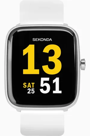 Sekonda – Motion – Herrenuhr mit LCD-Display mit 38 mm Durchmesser und Silikonarmband
