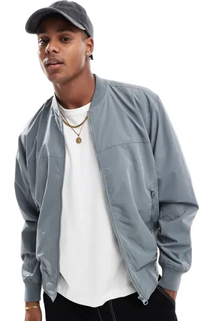 Pull&Bear – Basic-Bomberjacke in