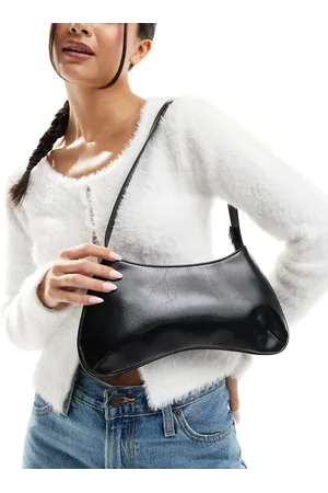 ASOS – Schultertasche in mit dünnem Riemen und geschwungenem Boden
