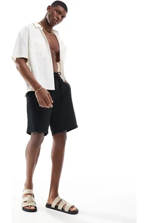 JJ – Locker geschnittene Shorts aus Jersey in