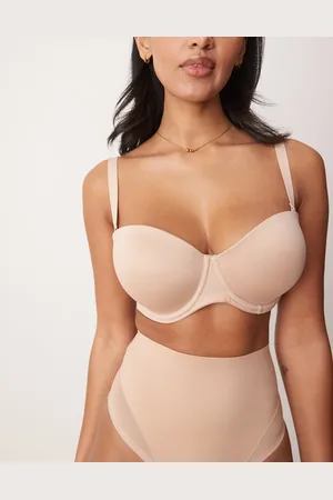 ASOS – Fuller Bust – Geformter BH in Beige mit abnehmbaren Multiway-Trägern