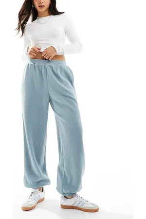 ASOS – Hose aus Polarfleece in Blassblau, Kombiteil