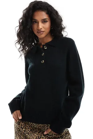 Threadbare – Strickpullover in mit Kragen