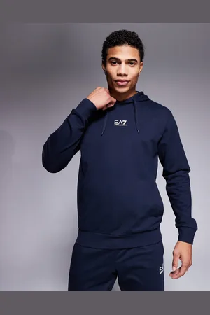 EA7 Armani – – Langer Trainingsanzug in mit mittigem Logo