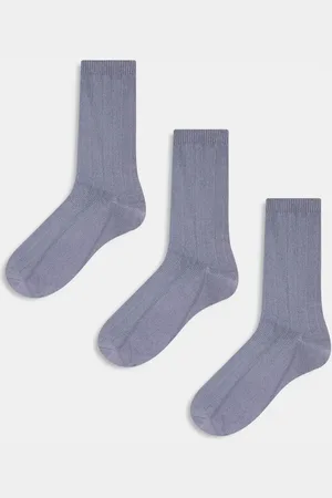 ASOS – 3er-Pack gerippte Socken in