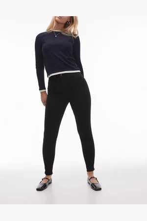 Topshop – Jamie – Skinny-Jeans in mit hohem Bund