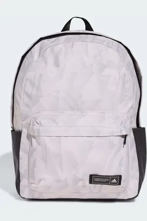 adidas – Classic – Rucksack in two / Kreideweiß mit Grafik