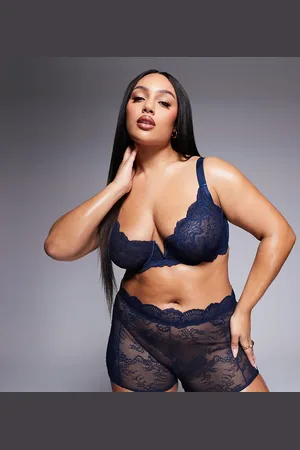 ASOS ASOS DESIGN Curve – Ashley – Bügel-BH in mit Spitze