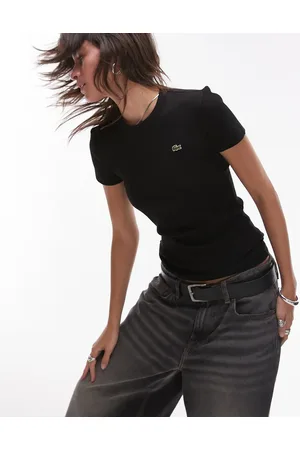 Lacoste – Figurbetontes T-Shirt in mit Logo