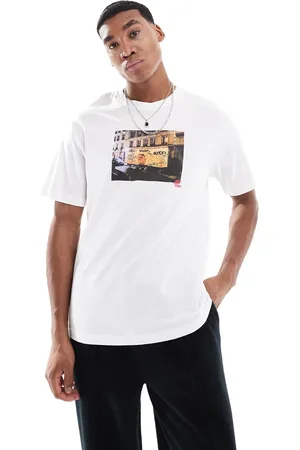 Only & Sons – T-Shirt in mit Graffiti-Fotodruck