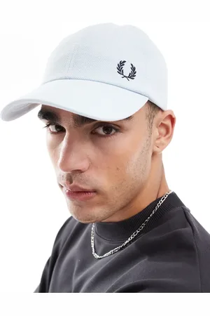 Fred Perry – Classic Pique – Baseballkappe in Eisball