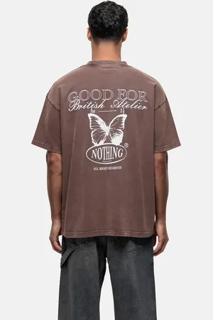 Good For Nothing – Collection – T-Shirt in Rostbraun
