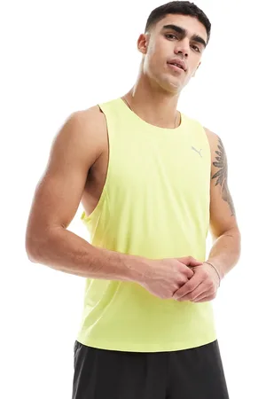 PUMA – Run Velocity – Tanktop in der Farbe Limette