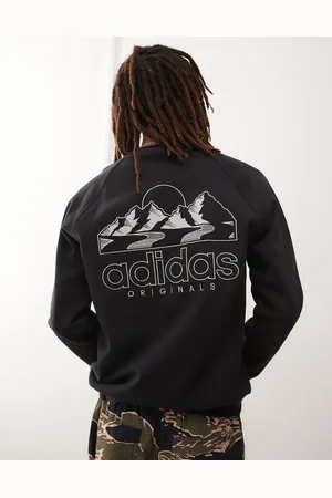 adidas – Sweatshirt in mit Berggrafik