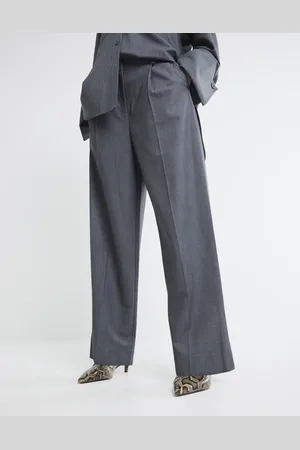 River Island – Elegante Hose in mit weitem Bein, Kombiteil