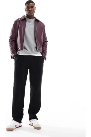 ASOS – Gerade geschnittene Jogginghose in mit unverarbeitetem Saum, Kombiteil