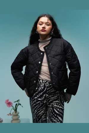 Bimba y Lola – Leichte Pufferjacke in Mitternachtsblau