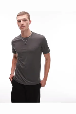 MANGO – Atmungsaktives Sport-T-Shirt aus Funktionsmaterial in Khaki