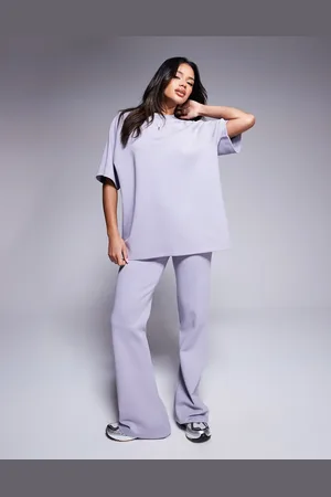 ASOS – Ausgestellte Jogginghose aus Interlock-Stoff in , Kombiteil