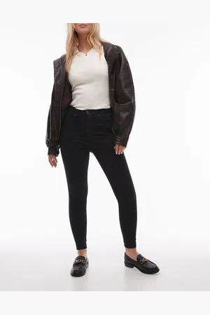 Topshop – Jamie – Skinny-Jeans in mit hohem Bund