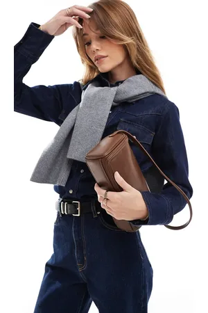 ASOS – Schultertasche in mit kastigem, erhöhtem Kantendetail