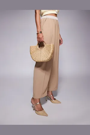 Steve Madden – Brinley – Gewebte Absatzschuhe in Gold