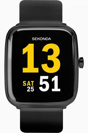 Sekonda – Motion – Herrenuhr mit LCD-Display mit 38 mm Durchmesser und Silikonarmband