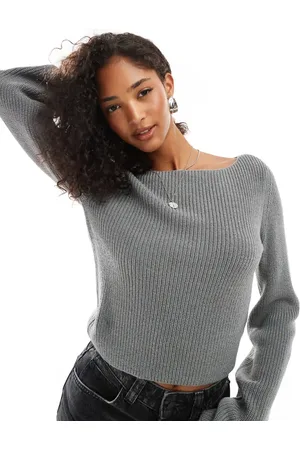 Threadbare – Figurbetonter Pullover in mit Schlitzärmeln