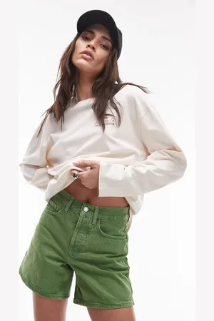 Topshop – Editor – Jeans-Shorts in