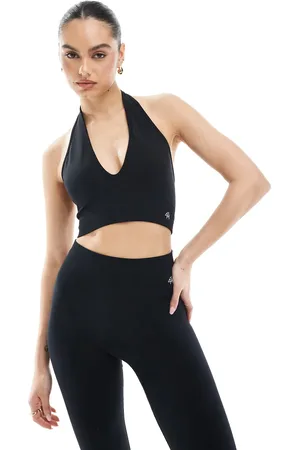 4th & Reckless – Nahtloser Sport-BH in mit Neckholder, Kombiteil