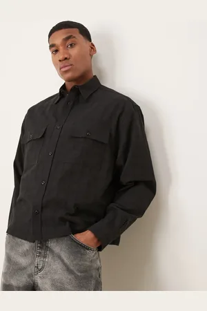 ASOS – Kastiges Oversize-Hemd in mit abgestimmtem Karomuster