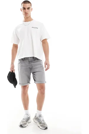 Lee – Rider – Schmal geschnittene Shorts mit Waschung in