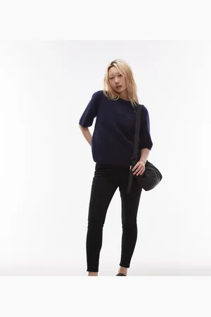 Topshop – Jamie – Skinny-Jeans in mit hohem Bund