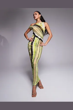 AFRM – Biona – Knöchellanges Kleid mit Muster